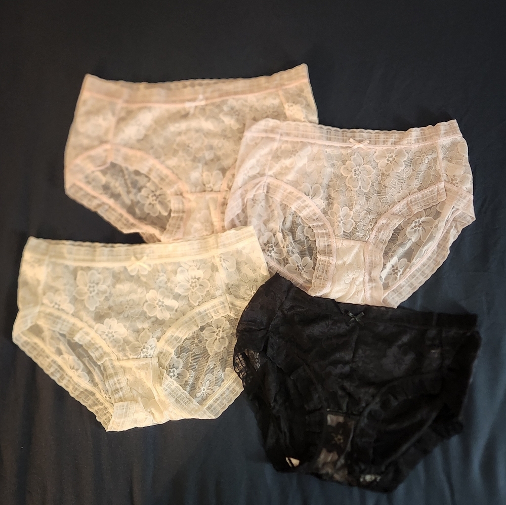 New Women's Lace underwear Large